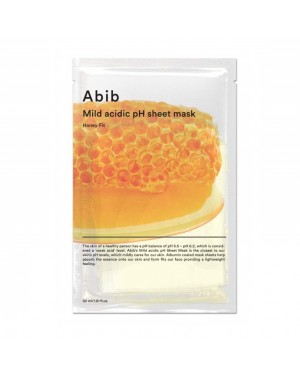 Abib - Masque en feuille au pH légèrement acide - Honey Fit - 10pcs