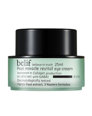 Belif - Crème pour les yeux Revital Peat Miracle - 25ml
