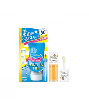 ISEHAN - Kiss Me Sunkiller Perfect Water Essence SPF50+ PA++++ - 50g X A'PIEU - Honey & Milk Lip Oil/5g