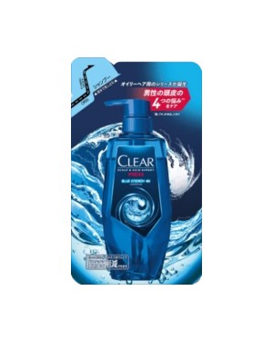 Dove - Clear Blue Energy 4X Scalp Shampoo Refill - 280g