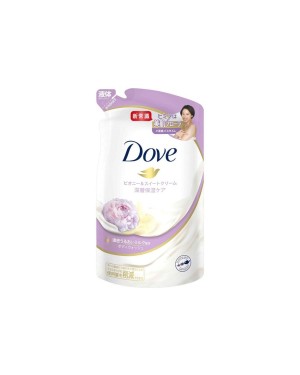 Dove - Peony & Sweet Cream Body Wash Refill - 340g