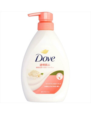Dove - White Clay & Gardenia Body Wash Pump - 470g