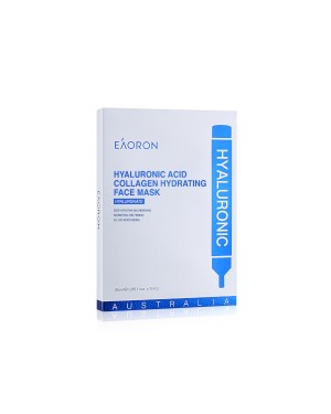 EAORON - Hyaluronic Acid Collagen Hydrating Face Mask - 5pcs