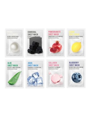 EUNYUL - Purity Sheet Mask Pack Set (Random Flavor) - 4pcs