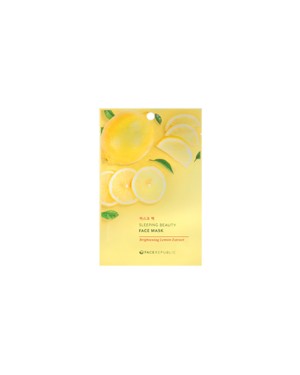 face republic - Sleeping Beauty Face Mask - 23ml - Brightening Lemon Extract