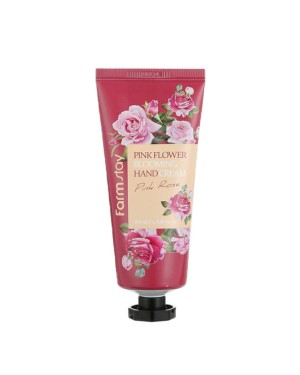 Farm Stay - Pink Flower Blooming Hand Cream - 100ml - Pink Rose