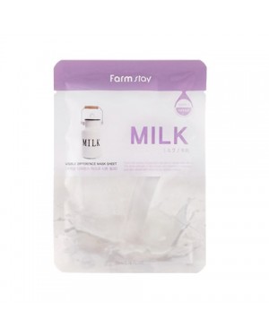 Farm Stay - Visible Difference Mask Sheet - Milk - 1pc