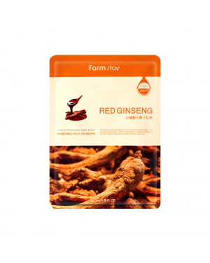 Farm Stay - Visible Difference Mask Sheet - Red Ginseng - 1pc