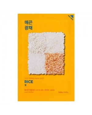 Holika Holika - Pure Essence Mask Sheet - Rice - 1pc