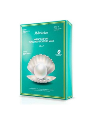 JM Solution - Marine Luminous Pearl Deep Moisture Mask Pack - 10pc