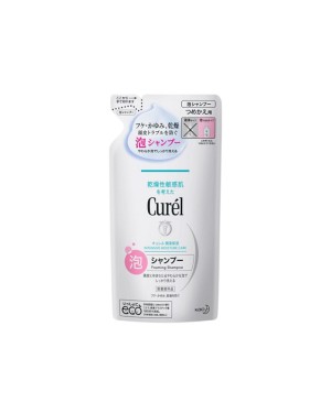 Kao - Curel Intensive Moisture Care Foaming Shampoo Refill - 380ml