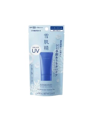 Kose - Sekkisei Clear Wellness UV Sunscreen Essence Gel SPF50+ PA++++ - 65ml