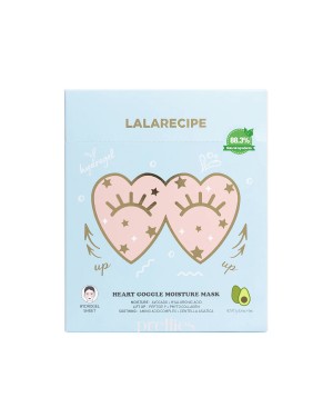 LALARECIPE - Heart Goggle Moisture Mask - 10pcs