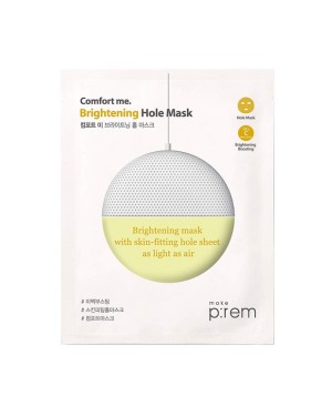 make p:rem - Comfort me. Brightening Hole Mask - 1pc