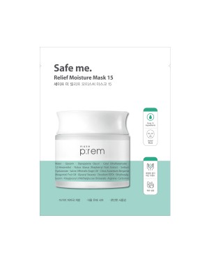 make p:rem - Safe me. Relief moisture mask 15 - 1pc