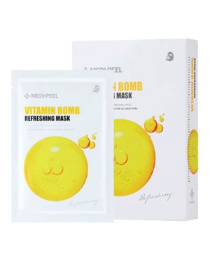 MEDIPEEL+ - Vitamin Bomb Refreshing Mask Sheet - 25mlx10pcs