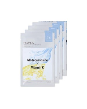 Mediheal - Derma Synergy Wrapping Mask Sheet for Toning Care (Madecassoside x Vitamin C) - 4pcs