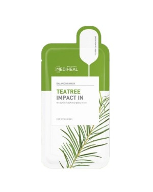 Mediheal - Tea Tree Impact dans le masque d'équilibrage - 1pc