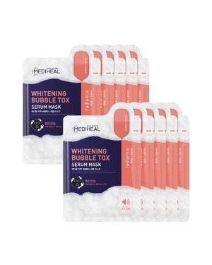 Mediheal - Whitening Bubble Tox Serum Mask - 10pcs