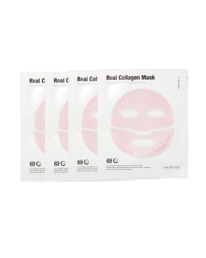 Meditime - Real Collagen Mask - 4pcs