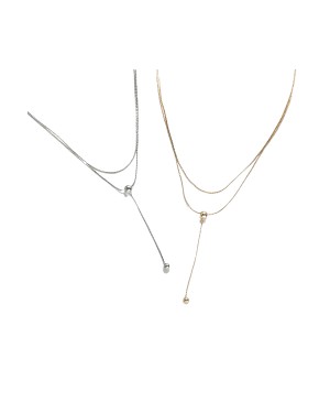 MsBlossom - Beanie Layered Necklace - 1pc