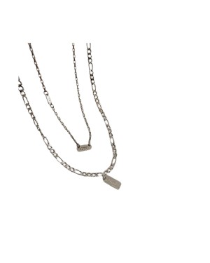 MsBlossom - Tag Layered Necklace - 1pc
