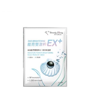 My Beauty Diary - Moisture DUO Brightening Black Pearl EX+ Mask - 1pc