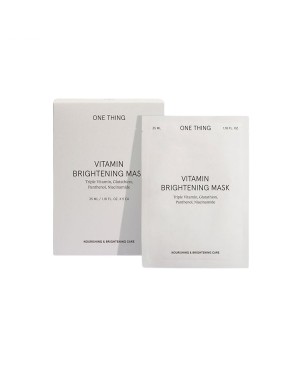 ONE THING - Vitamin Brightening Mask - 5pcs