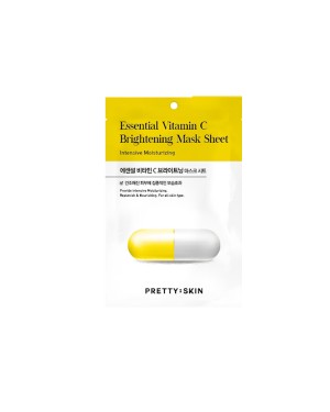 Pretty Skin - Essential Vitamin C Brightening Mask Sheet - 1pc
