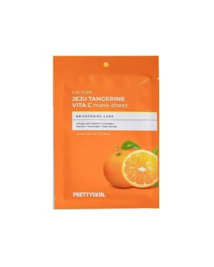 Pretty Skin - The Pure Jeju Tangerine Vita C Mask Sheet - 1pc