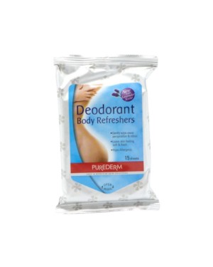 PUREDERM - Deodorant Body Refresher - 15pc