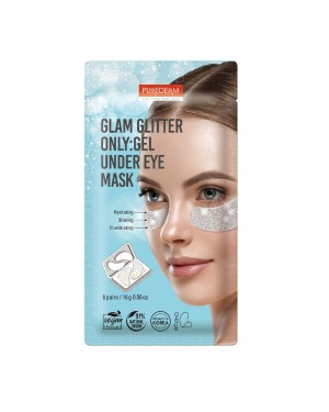 PUREDERM - Glam Glitter ONLY:gel Under Eye Mask - 6pairs/16g