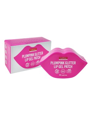 PUREDERM - Patch de gel pour les lèvres Plumpink Glitter - 30patches/pack