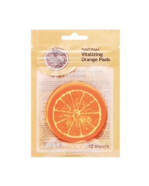 PUREDERM - Tampons Vitalisants Orange (Fermeture éclair) - 10pcs