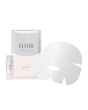 Shiseido - ELIXIR Whitening & Skin Care by Age Whitening Clear Effect II Mask - 6pcs