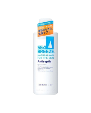 Shiseido - Sea Breeze Natural + Aid For the Skin Antiseptic Whole Body Medicinal Lotion - 230ml