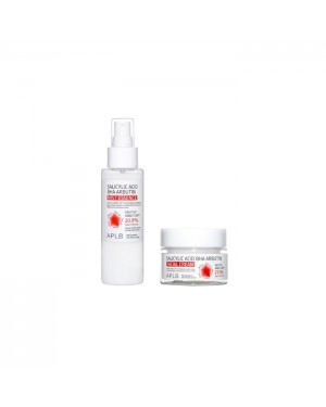 APLB - Salicylic Acid BHA Arbutin Facial Cream - 55ml (1ea) + Mist Essence - 105ml (1ea) Set