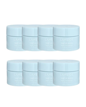 LANEIGE - Water Bank Blue Hyaluronic Moisture Cream - 10ml (8ea) Set