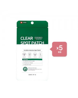 SOME BY MI - Clear Spot Patch (5ea) Set - Myrtle green