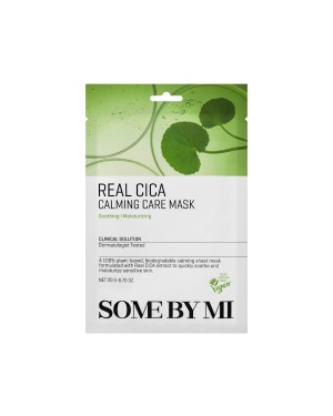 SOME BY MI - Real Cica Calming Care Mask - 1pc
