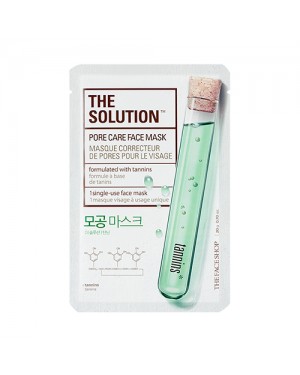 The Face Shop - The Solution Mask Sheet - Tanins - 1pc