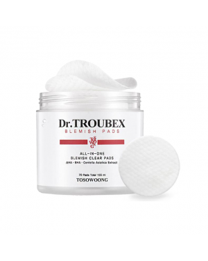 TOSOWOONG - Dr. troubex All in One Blemish Clear Pads - 70pc