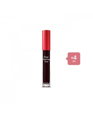 Etude House Dear Darling Water Gel Tint - RD302 Dracula Red/5g (4ea) Set