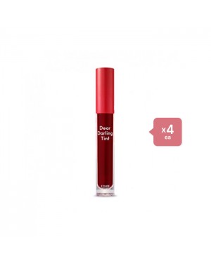 ETUDE - Dear Darling Water Gel Tint - OR204 Cherry Red/5g (4ea) Set