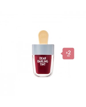 ETUDE Dear Darling Water Gel Tint - RD306 Shark Red (2ea) Set