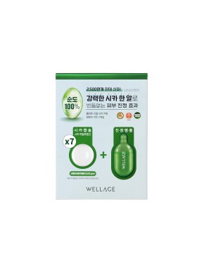 Wellage - Real HA Cica Calming One Day Kit - 7pcs
