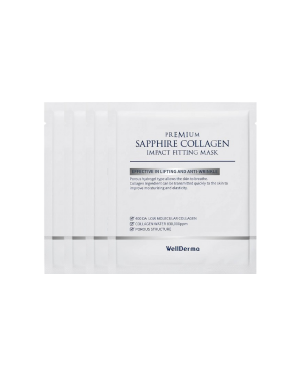 WELLDERMA - Collagen Impact Masque d'ajustement - 4pcs