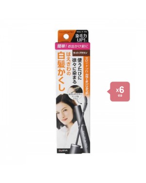Dariya Salon De Pro - Color On Retouch Gray Hair Comb EX - 15ml - Light Brown (6ea) Set