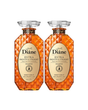 NatureLab - Moist Diane Perfect Beauty Extra Smooth & Straight Shampoo - 450ml (2ea) Set"