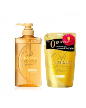Shiseido - Tsubaki Premium Repair Shampoo & Refill Set